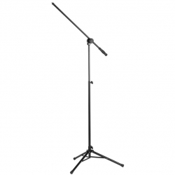 STIM Statyw do mikrofonu z blokadą motylkową i wzmocnionej trójnogi M-05