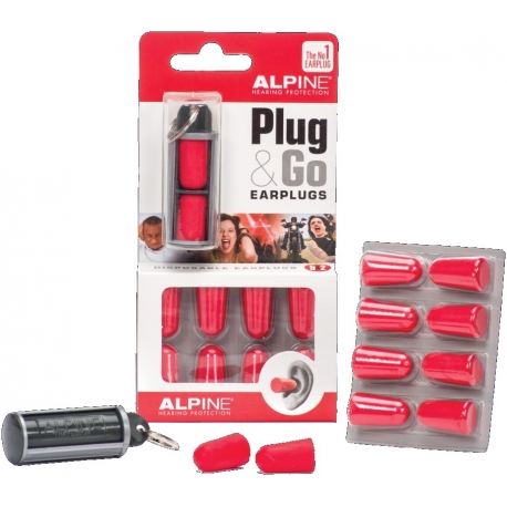 Alpine Plug&Go zatyczki, stopery do uszu 